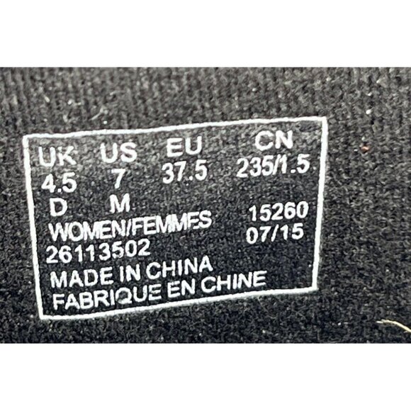 Clarks Artisan Leyden Summit Ankle Boots Black Block Heel Women’s Size 7 - Picture 8 of 8